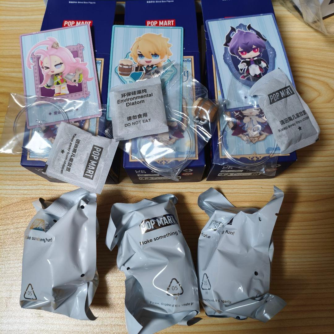 POPMART 原神　Gathering Chibi フィギュア　アソートBOX