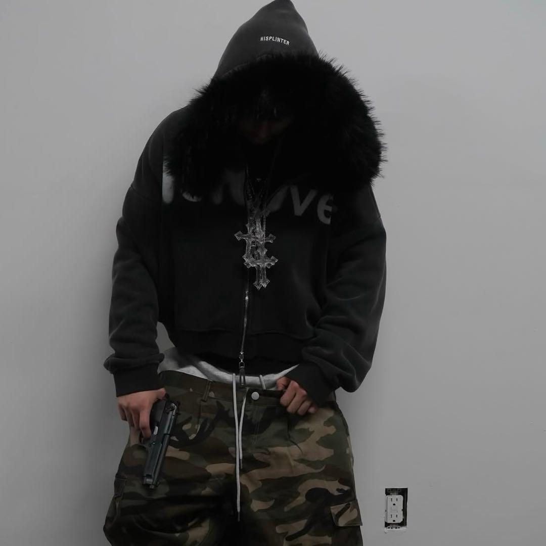ジャケット・アウター hi_splinter fOreVER hoodie (fur)