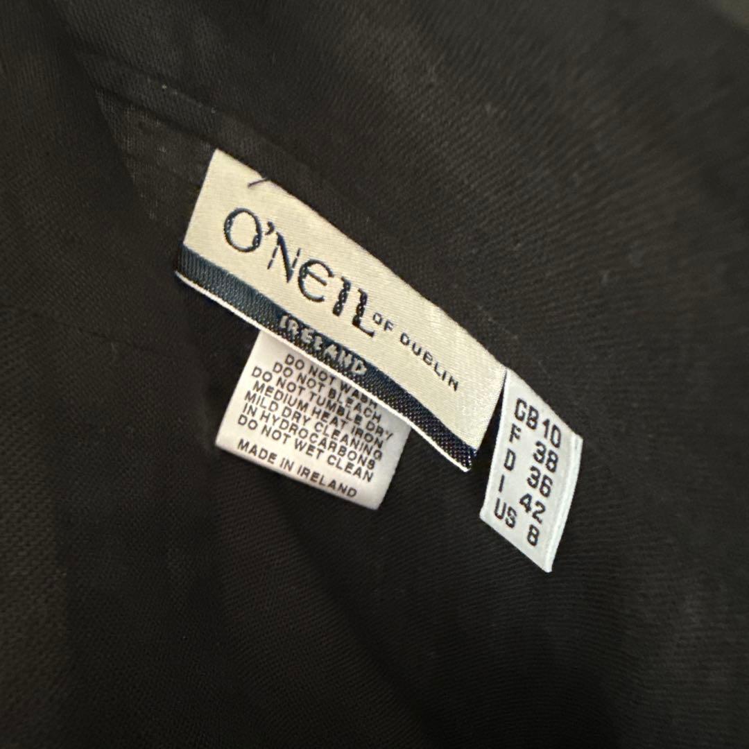 【美品・クリーニング済】O’NEIL of DUBLINタックベルトスカートBK
