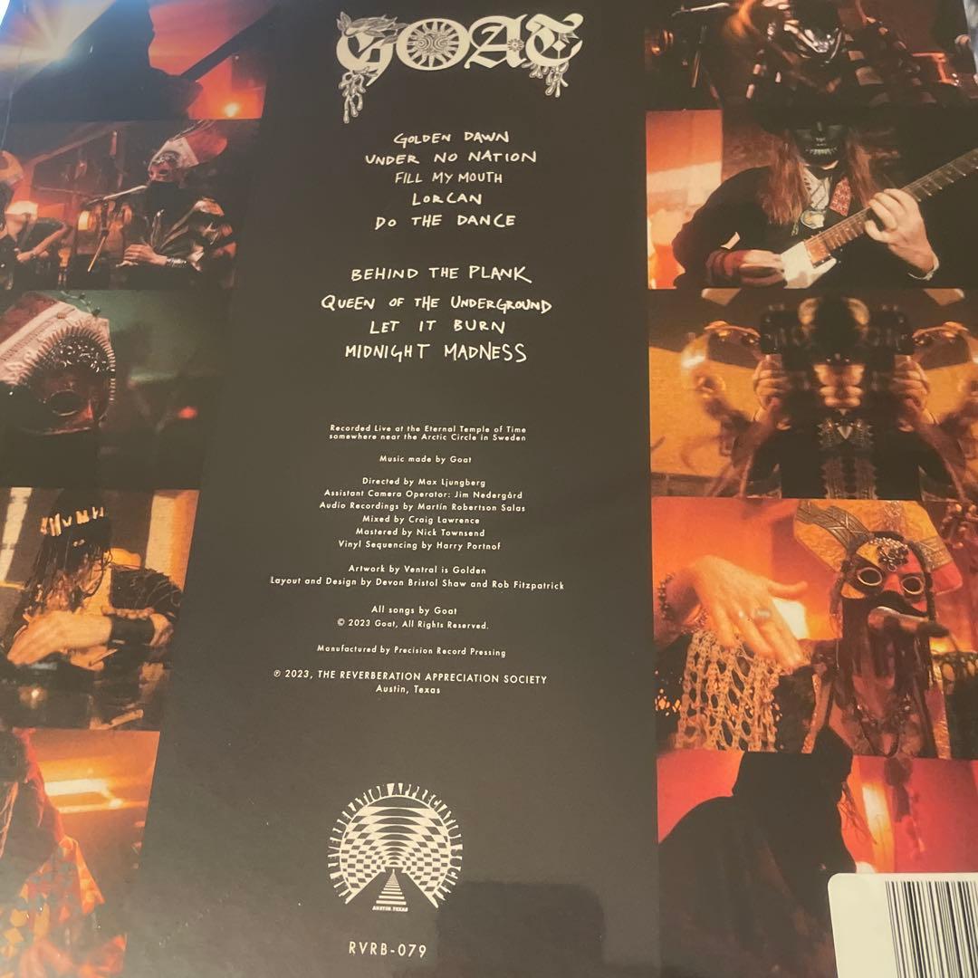 洋楽 GOAT Under No Nation colored vinyl