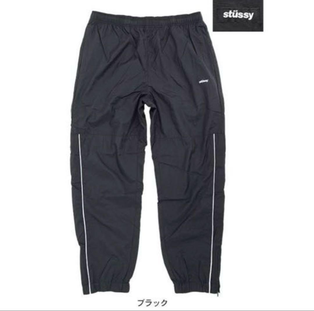 【セットアップ】Stussy ブラック ハーフジップ アウター