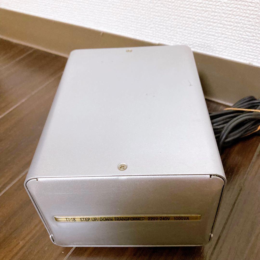 カシムラ 海外国内変圧器 TI-18
