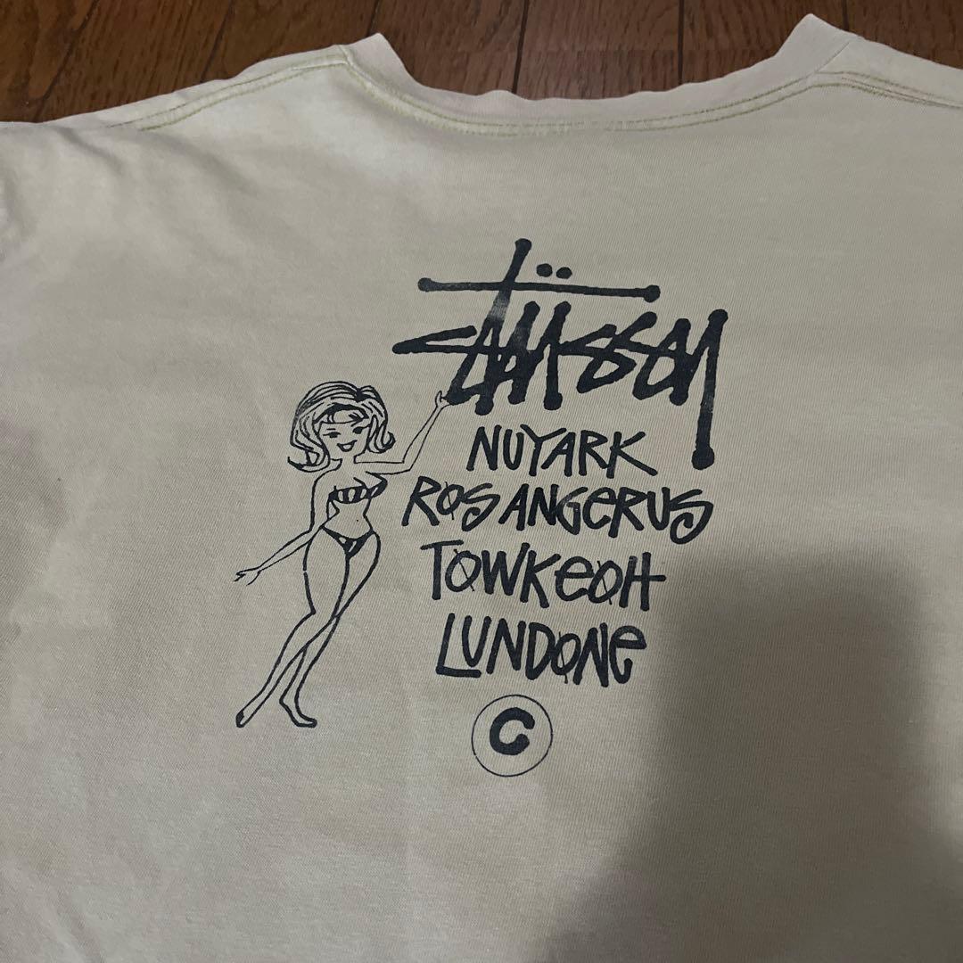 80s ステューシーTシャツ OLD STUSSY ヴィンテージ 古着 黒タグ