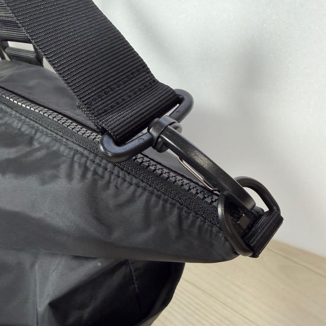 極美品 agnes b. 2way ボストンバッグ QAT01-02 ブラック