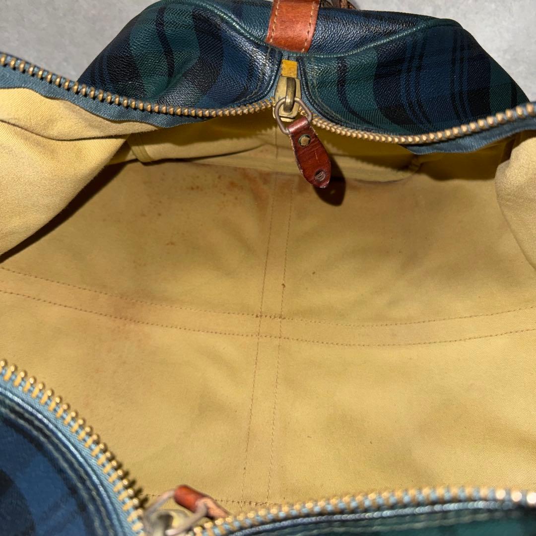 POLO RALPH LAUREN 2wayボストンバッグ ブラックウォッチ