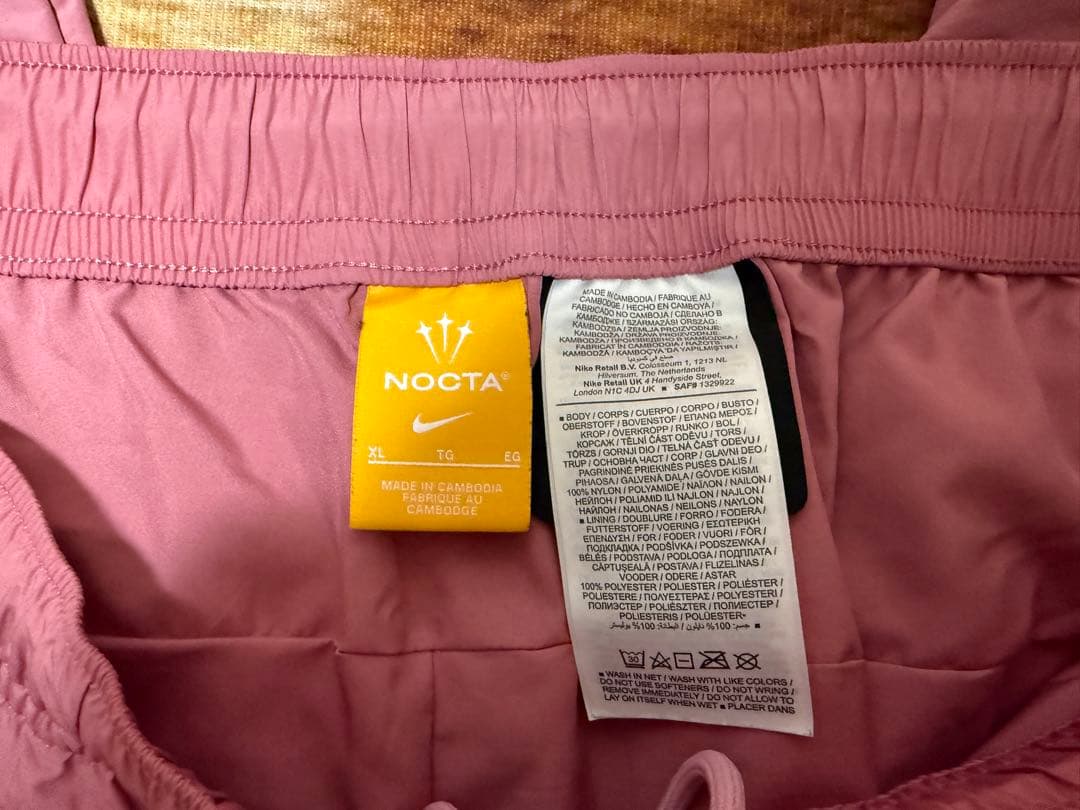 nike nocta ナイロンパンツ