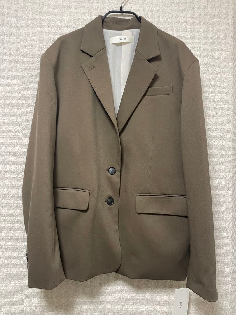限定値下！anuke Over Tailored Jacket 36 ブラウン
