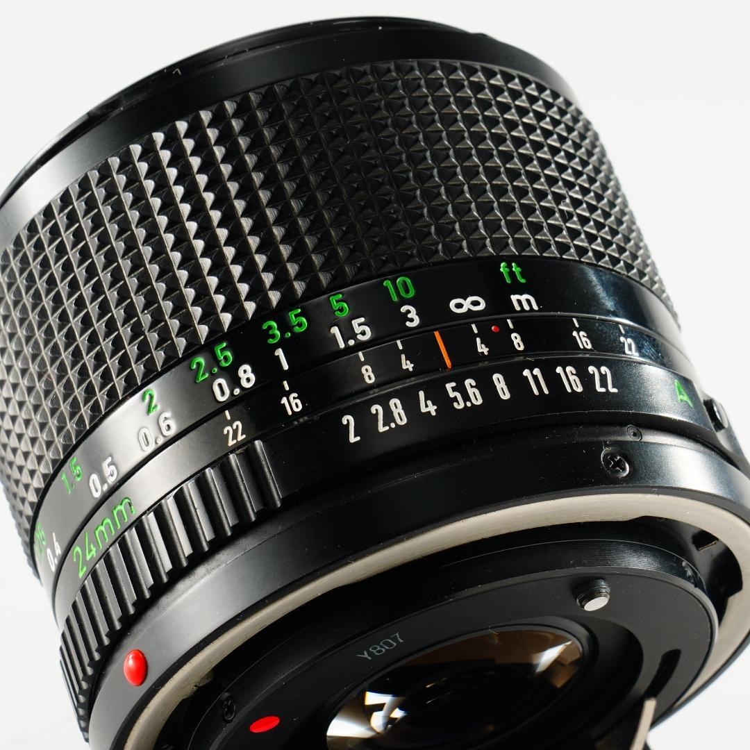 希少【整備＆テスト済】Canon New FD 24mm F2 238