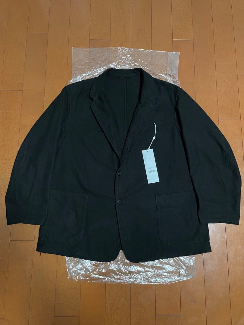 25AW 定価6万 comoli コモリ コットン ネル ジャケット 1