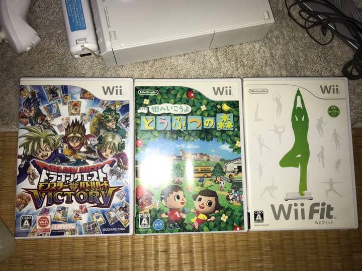 任天堂Wii Wiifitボード　ソフト3種