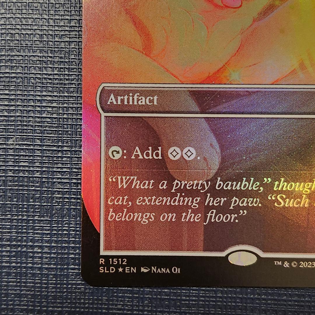 MTG 太陽の指輪 ボーダーレス Foil a1