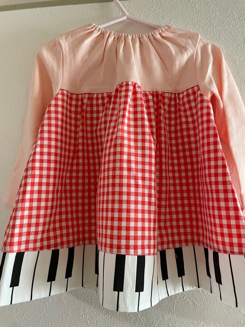 Babycheer ピアノ柄ワンピース 90cm