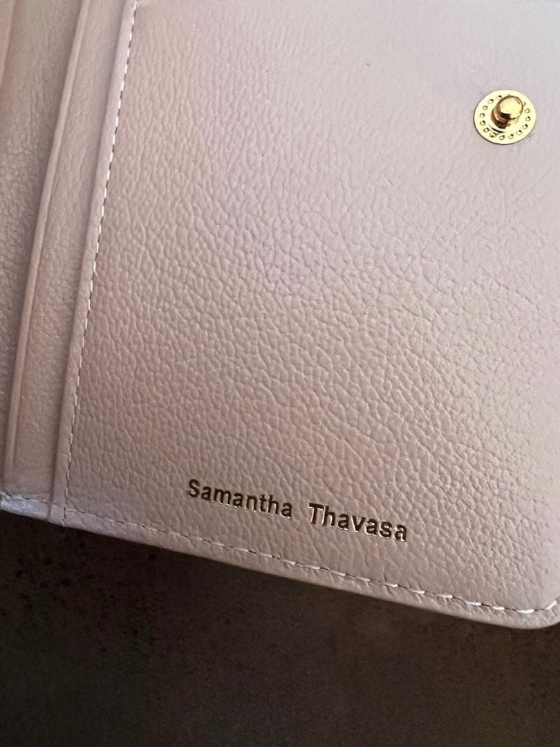 Samantha Thavasa 二つ折り財布 ピンク/Mura 長財布❤️