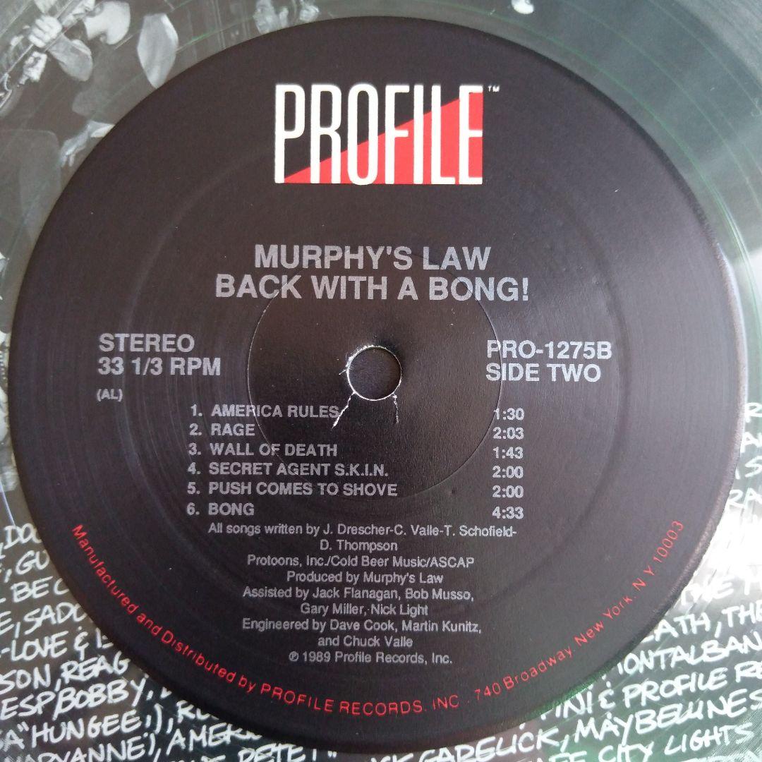 【LP】MURPHY'S RAW　BACK WITH A BONG!