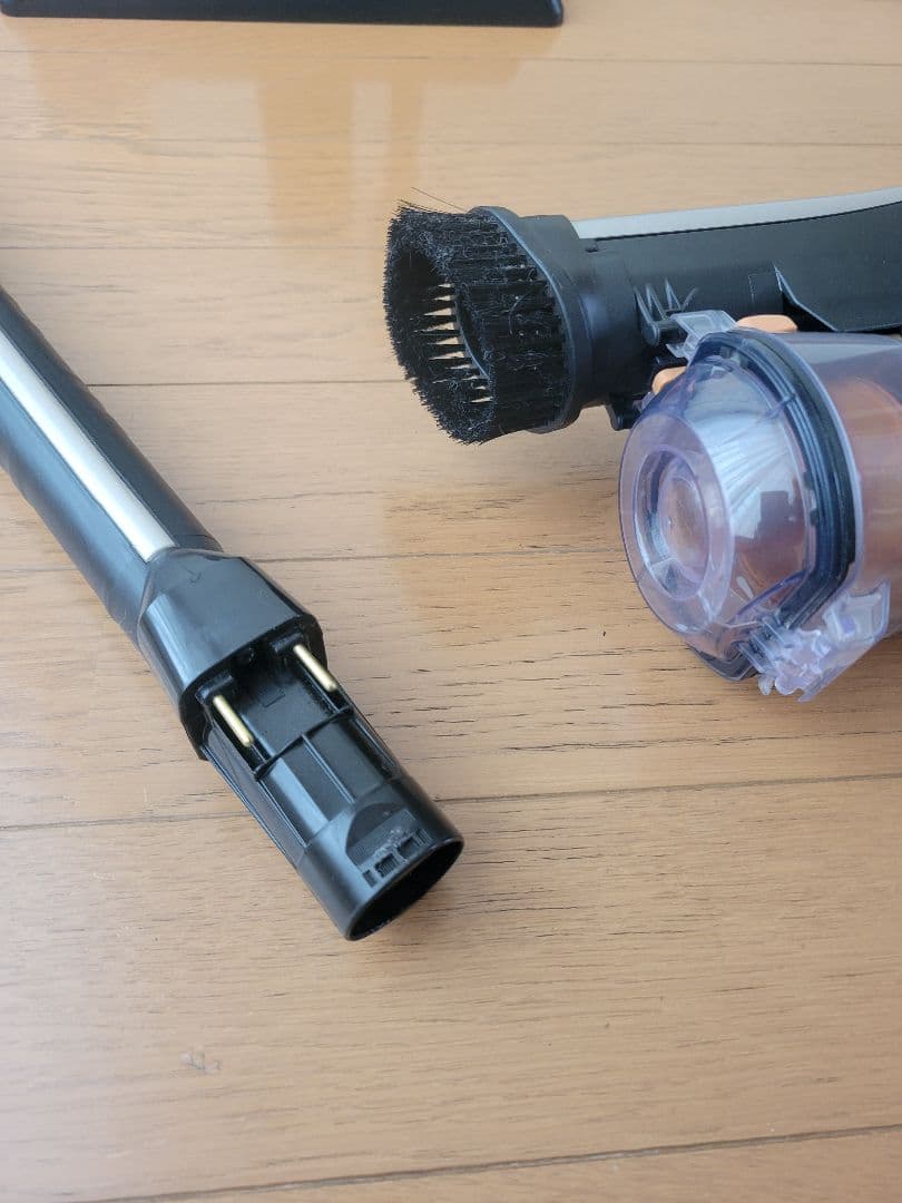 日立スティッククリーナー 本体 コード式 充電スタンド付き