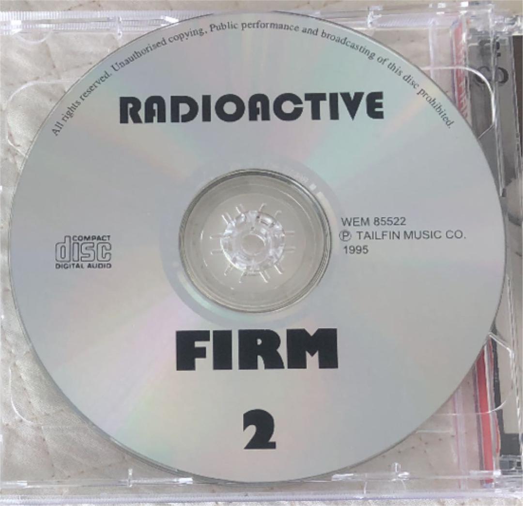 洋楽 The Firm/ Radioactive/Wembley Arena,1985