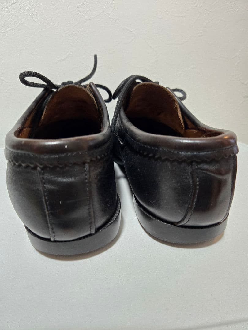 Quoddy Trail Moccasin クォディトレイルモカシン デッキ　黒