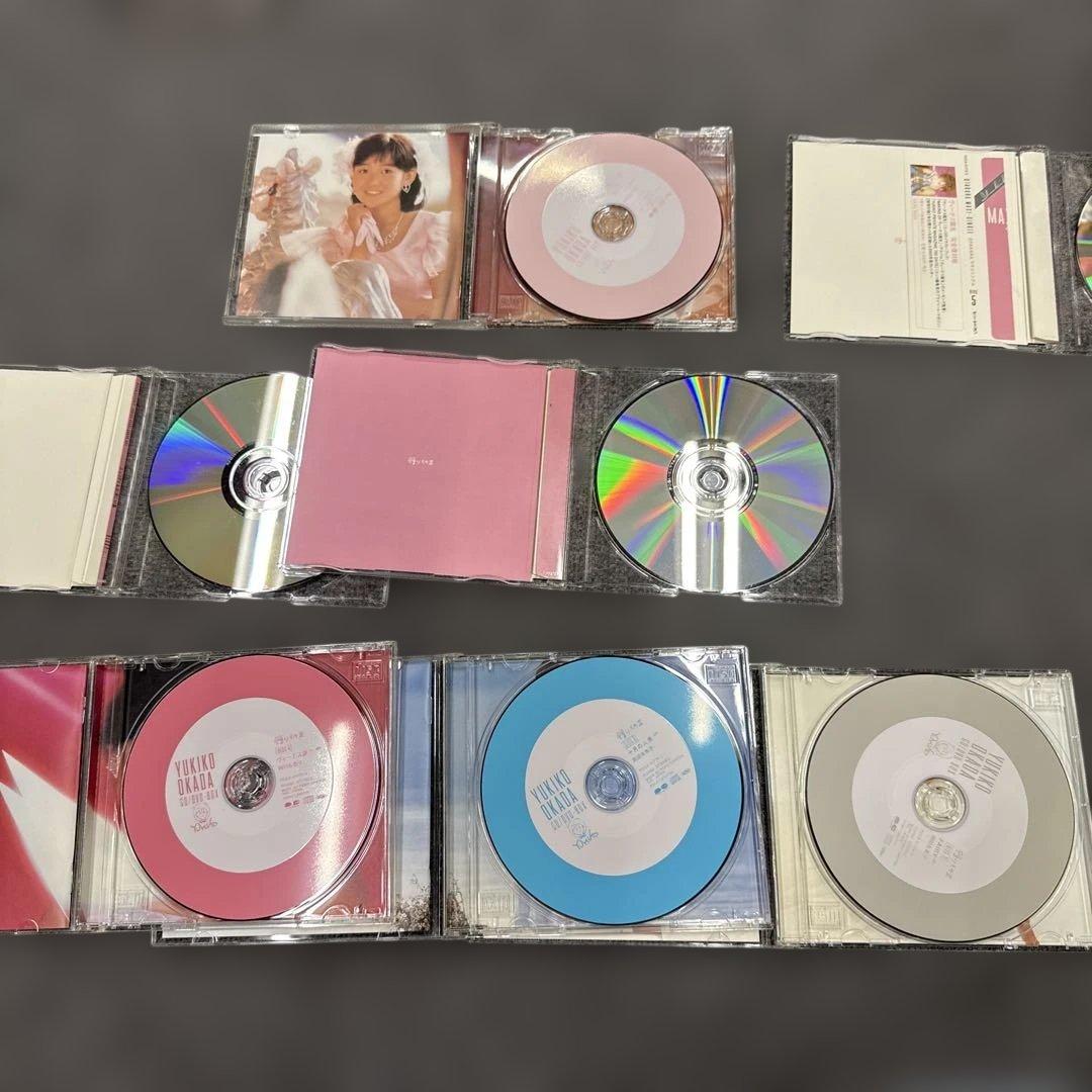 岡田有希子/CD・DVD-BOX「贈りもの3」動作未確認