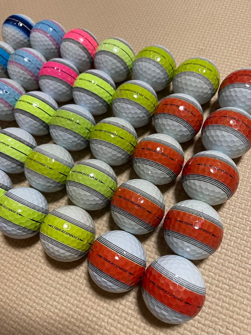 TaylorMade TOURRESPONSEロストボール35個