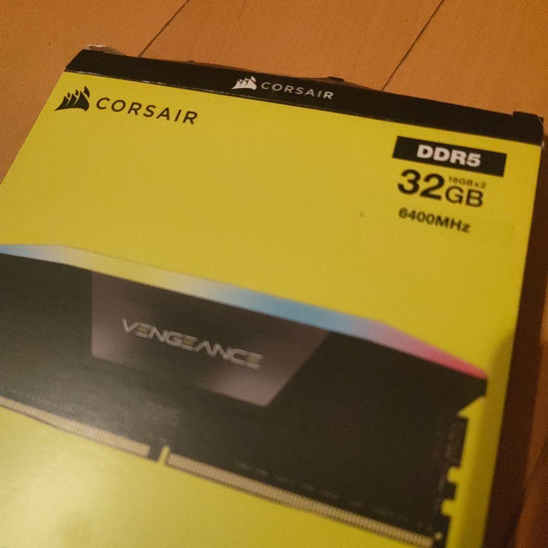 コルセア DDR5 32GB 6400Mhz