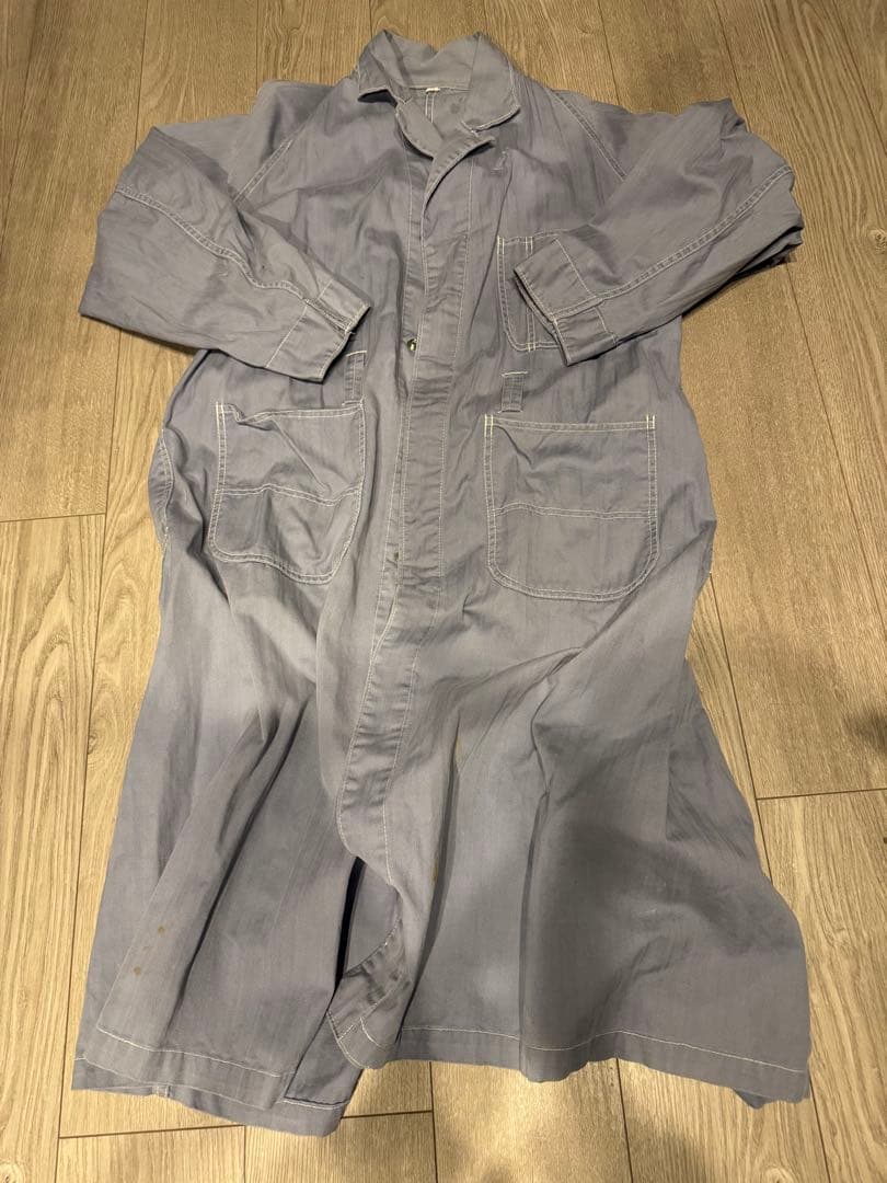 め*ぐ様 50sショップコートエンジニアコートUSA 42vintage ベルベ