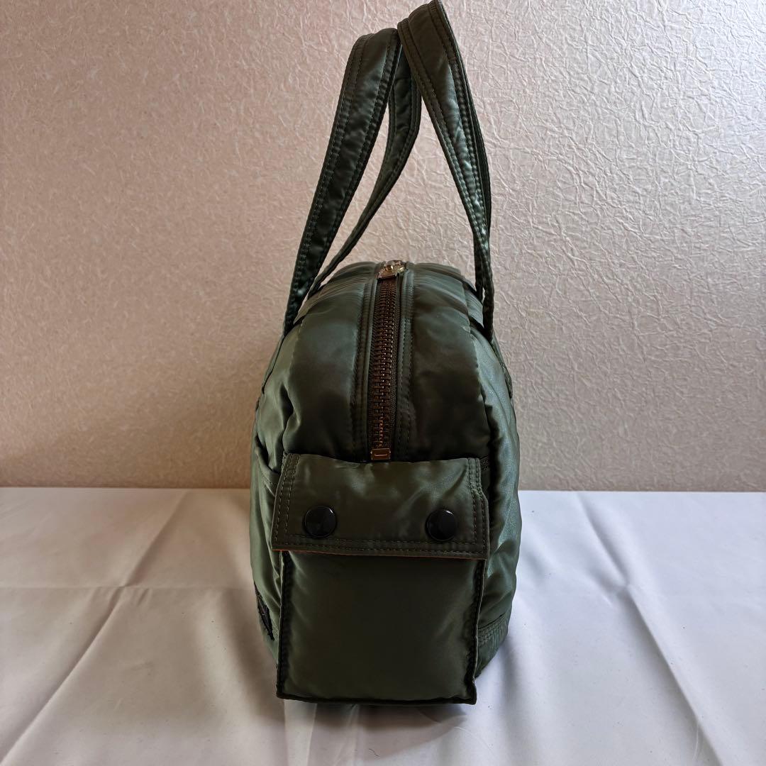 [未使用級] PORTER　タンカー　ダッフルバッグ　セージグリーン　ボストンL