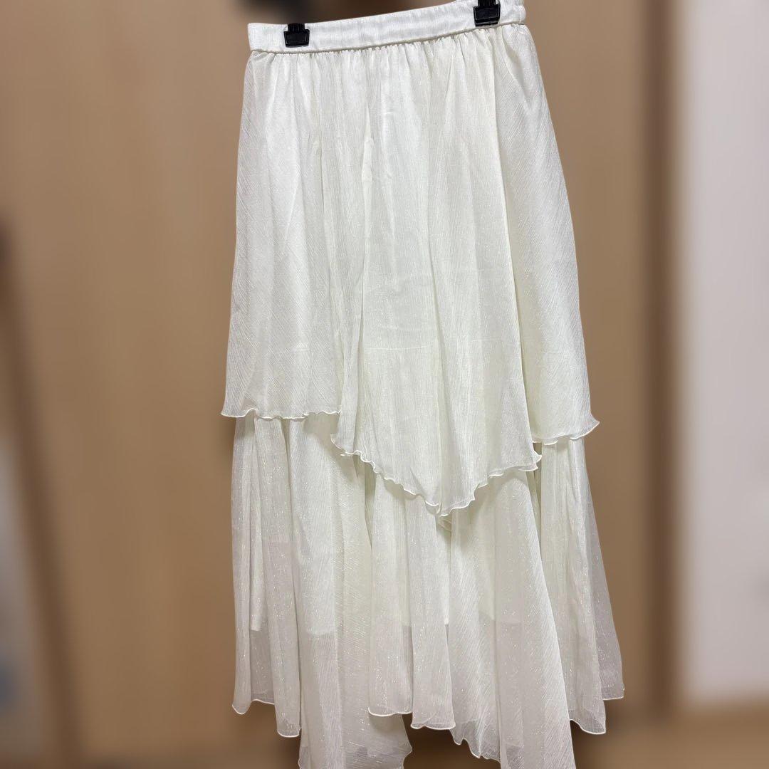LILY BROWN スカート　カーディガン　セット