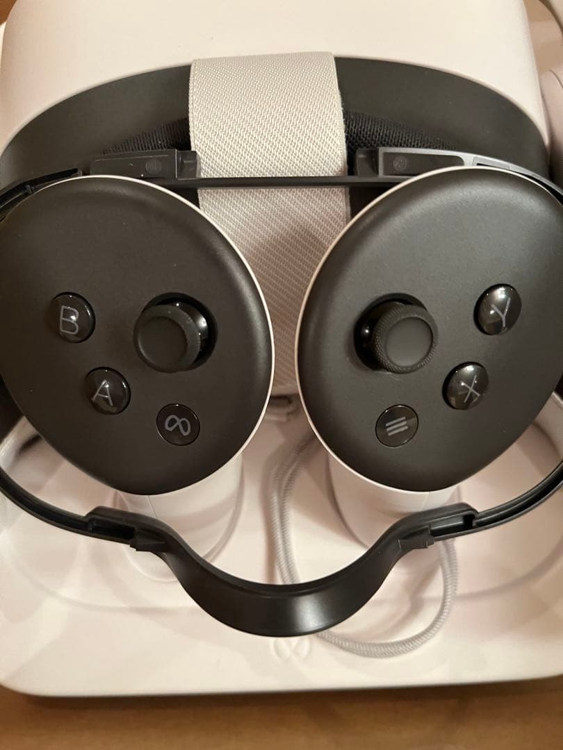 VRヘッドセット  quest 3s ヘッドストラップ 充電ケーブル付き