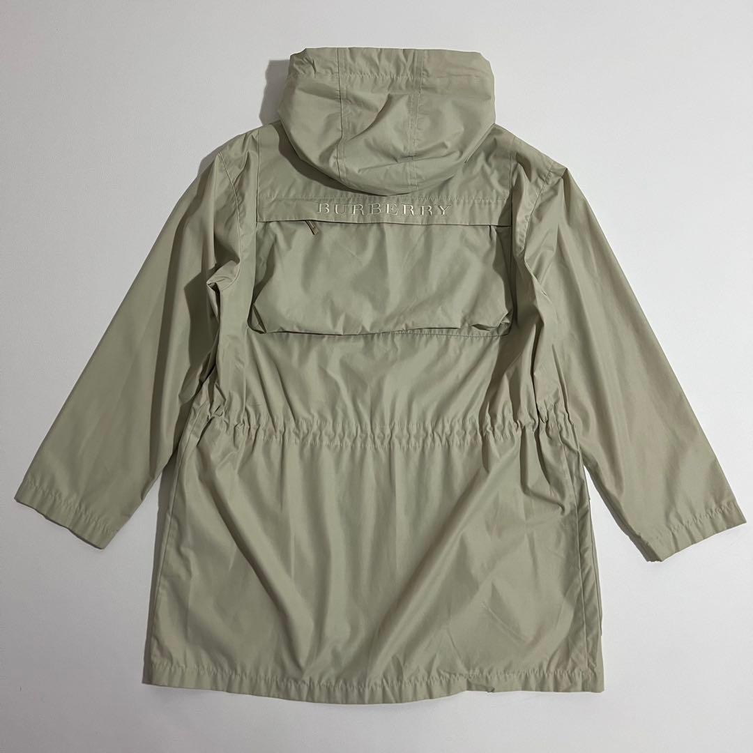 良品　Burberry バーバリー　フードコート　ジャケット　裏ノバチェック