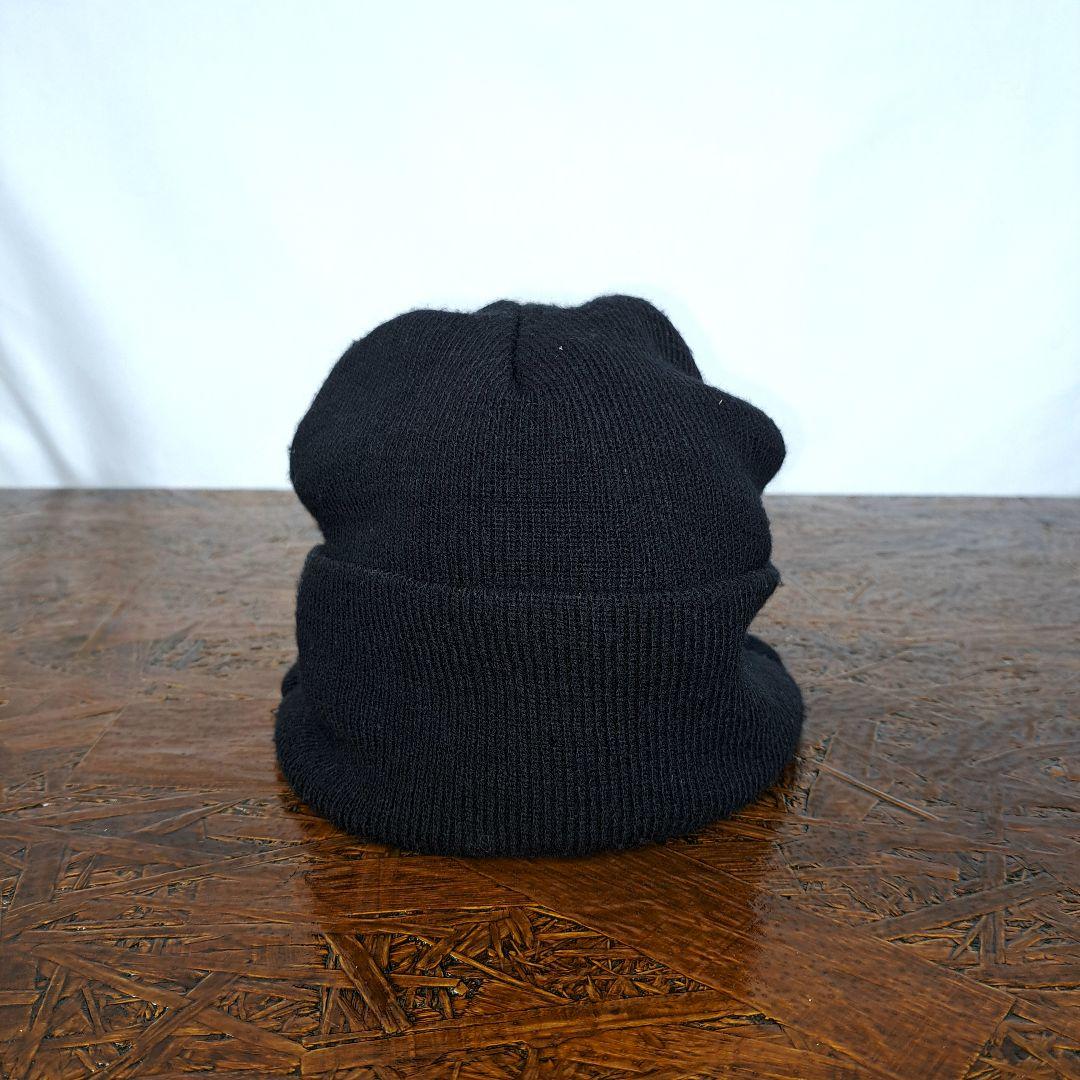 【美品　USA 製】Carhartt　カーハート ニット　つば付きニット　刺繍