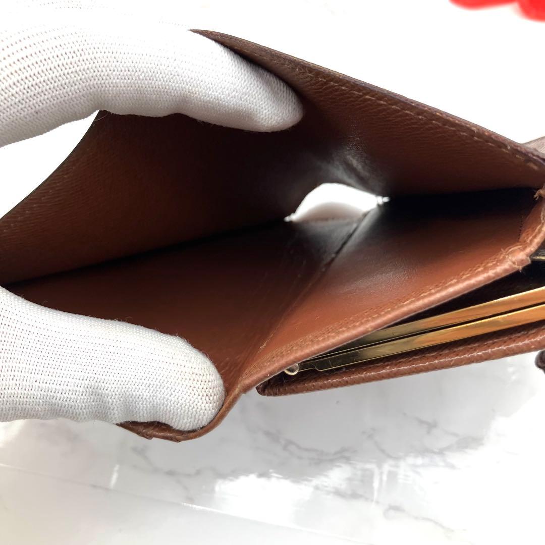 【新型極美品】 ルイヴィトン モノグラム ヴィエノワ がま口 折り財布