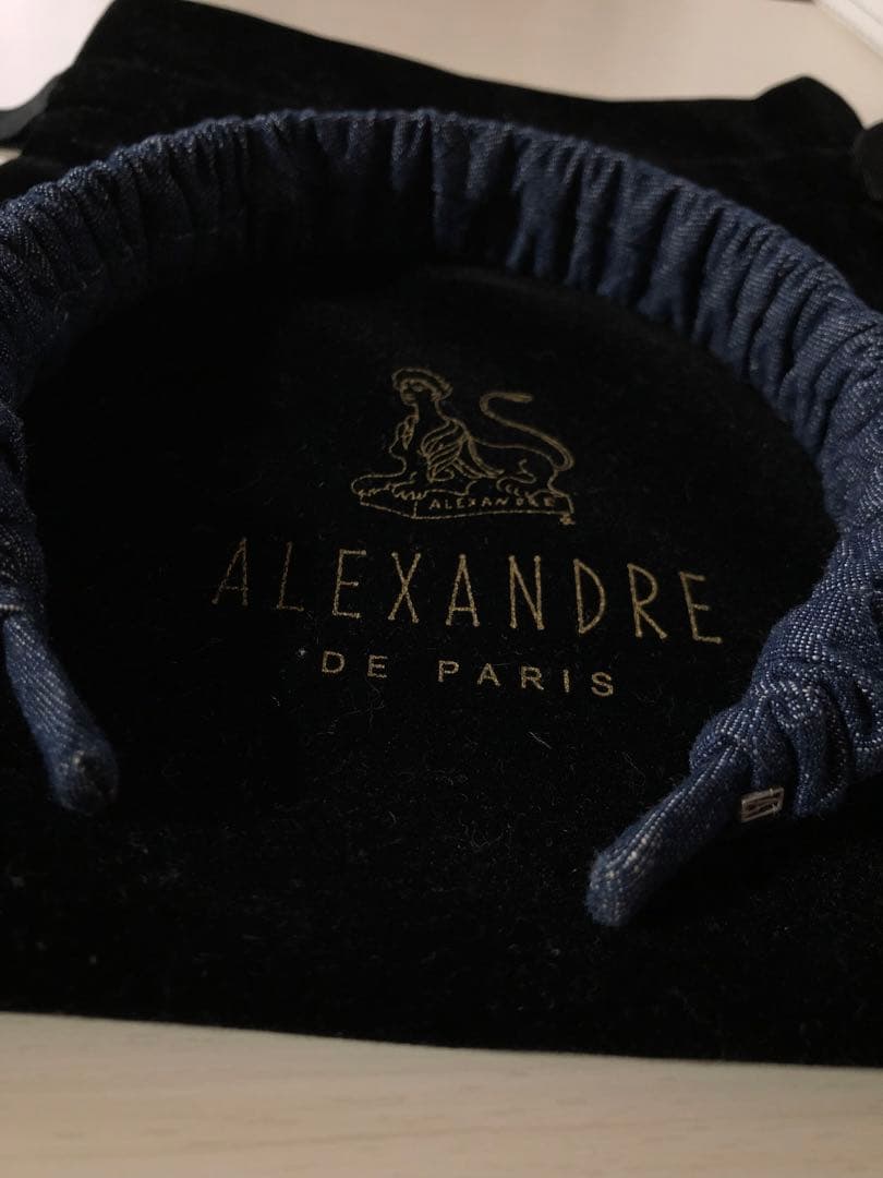 近日削除予定★ALEXANDRE DE PARIS カチューシャ　デニム