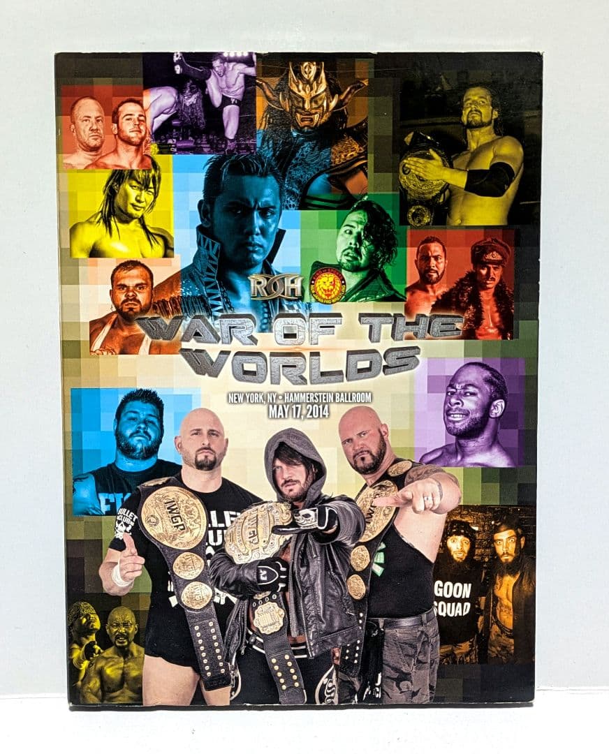 海外プロレス　新日本プロレス　ROH　プロレスDVD3枚まとめ売り