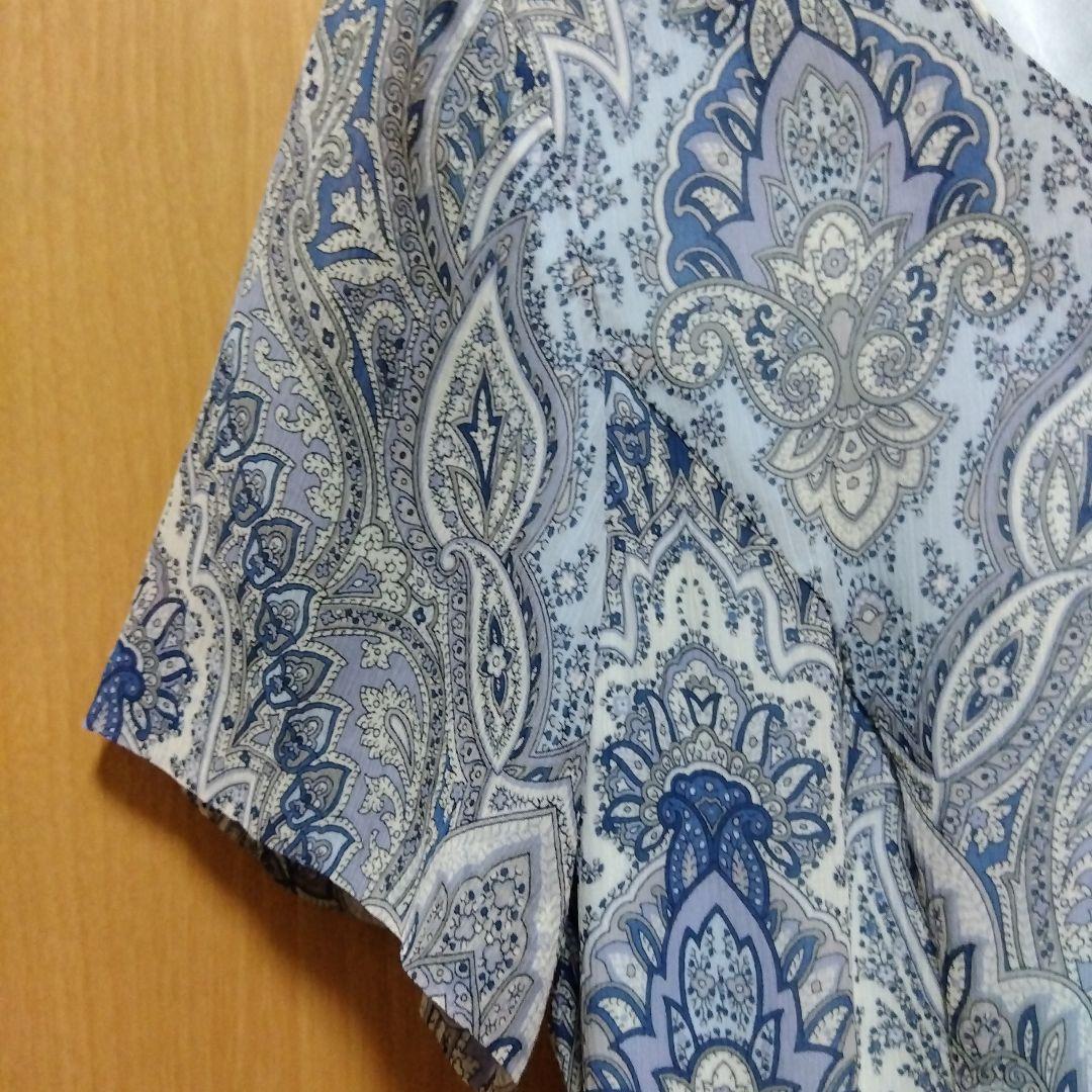 未使用に近い★DAKS ダックス ペィズリー柄 素敵なワンピース サイズ40