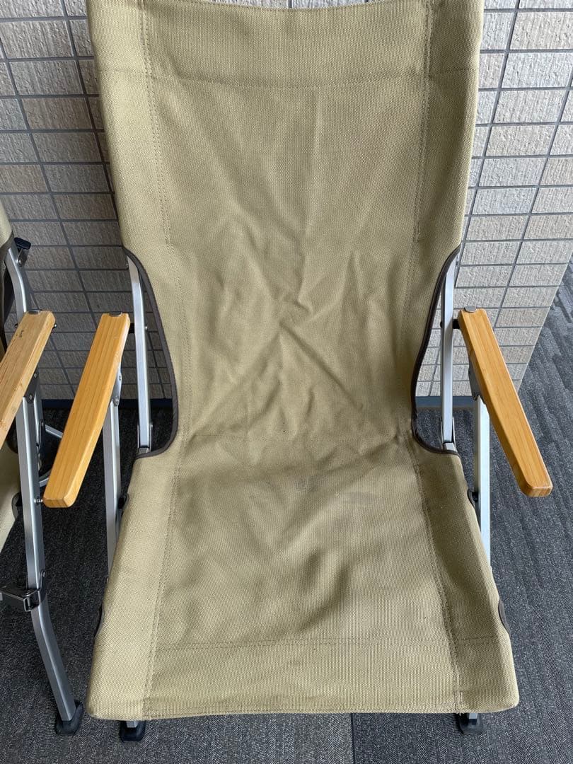 スノーピーク　ローチェア30 カーキ（2脚セット）