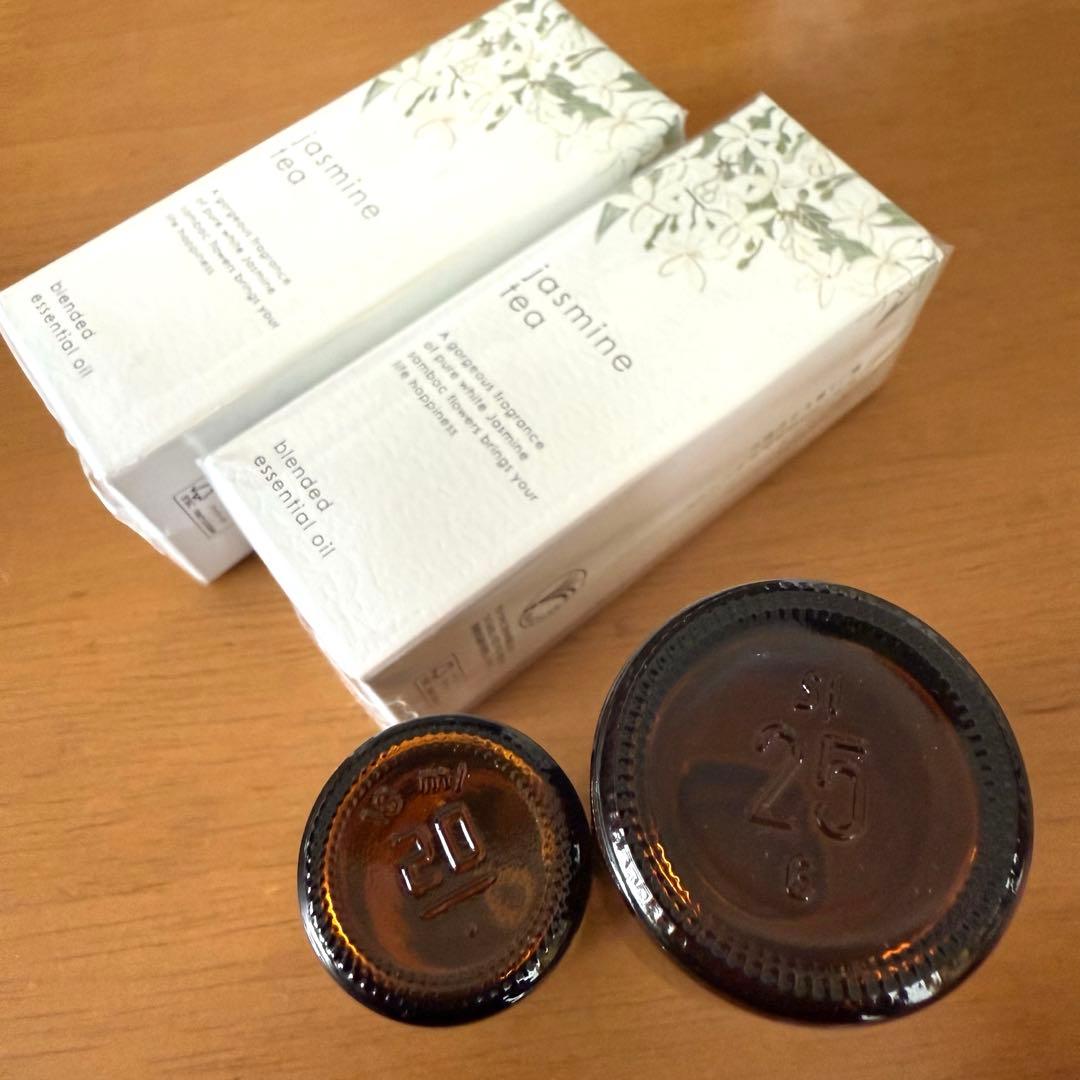 生活の木ジャスミンティー ブレンド精油30ml2個、瓶付き