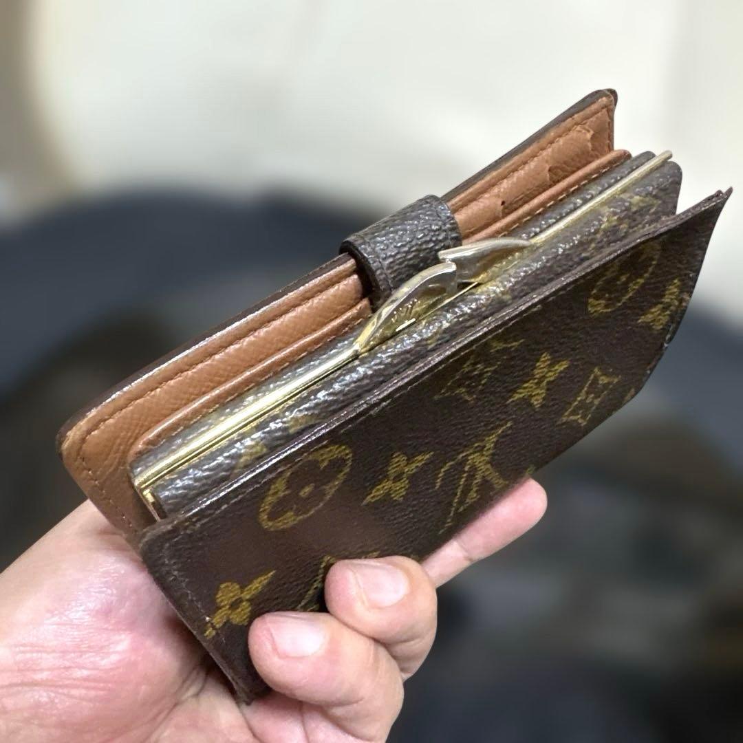 ⑧☆在庫SALE/良品 ♪モノグラム がま口 財布