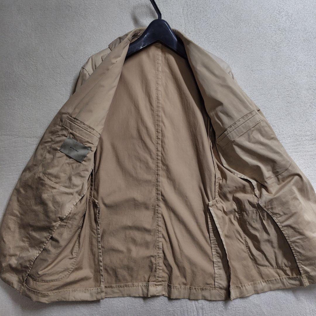 ボリオリ　アンコンジャケット　ステッチ　COAT　ハニーベージュ　春夏