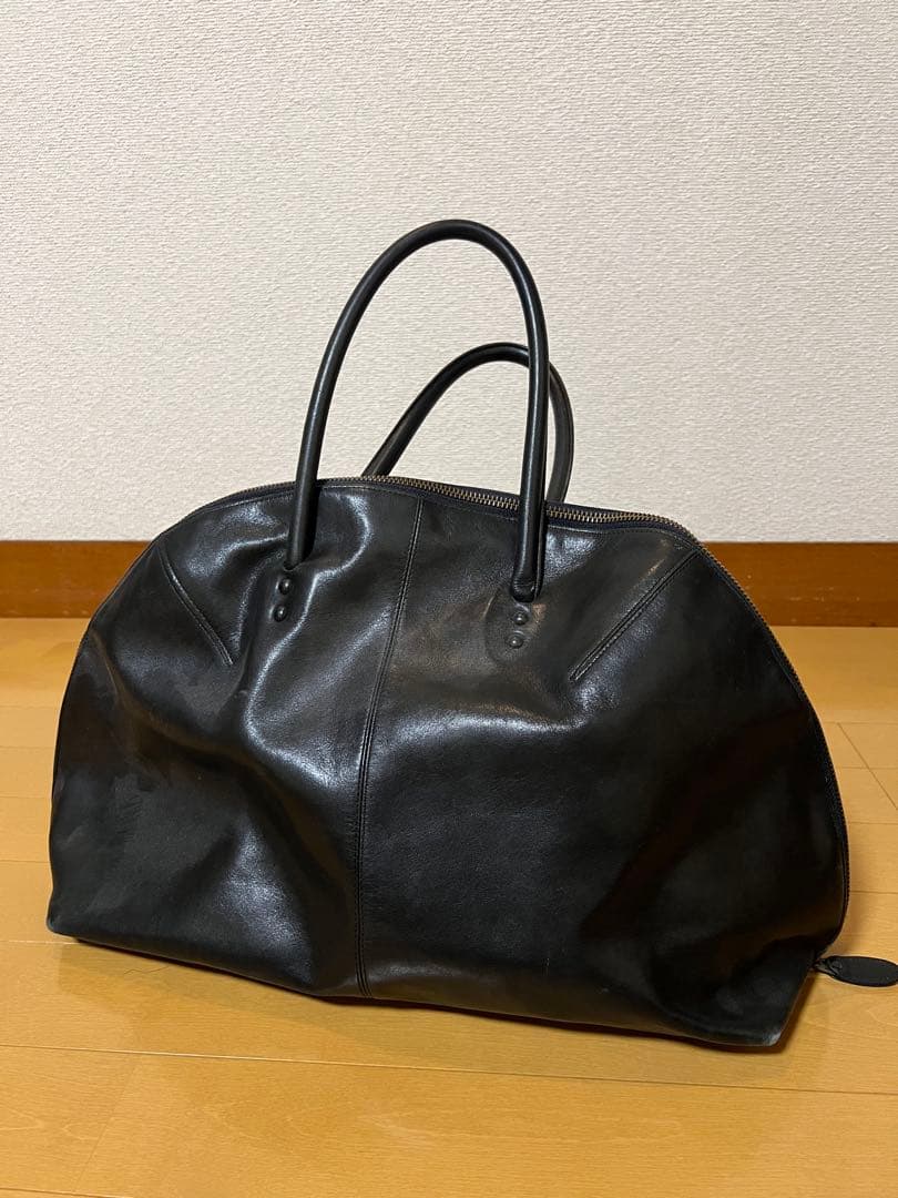 値下げ ヨーガンレール JURGEN LEHL レザー ボストンバッグ 黒