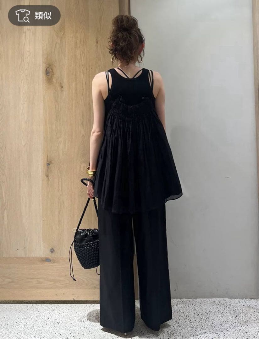 Curensology⭐︎コットンシルクギャザーキャミソール〔金子綾さん紹介商品〕