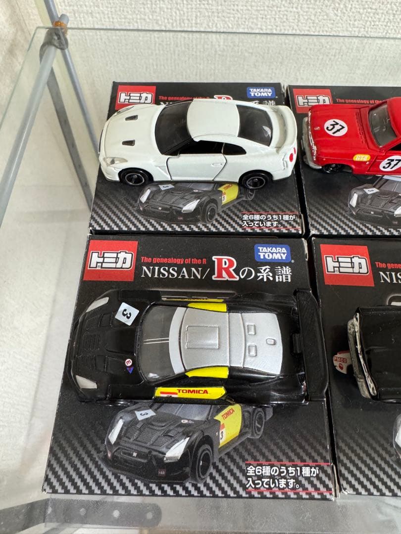トミカ ニッサン　Rの系譜　6台セット