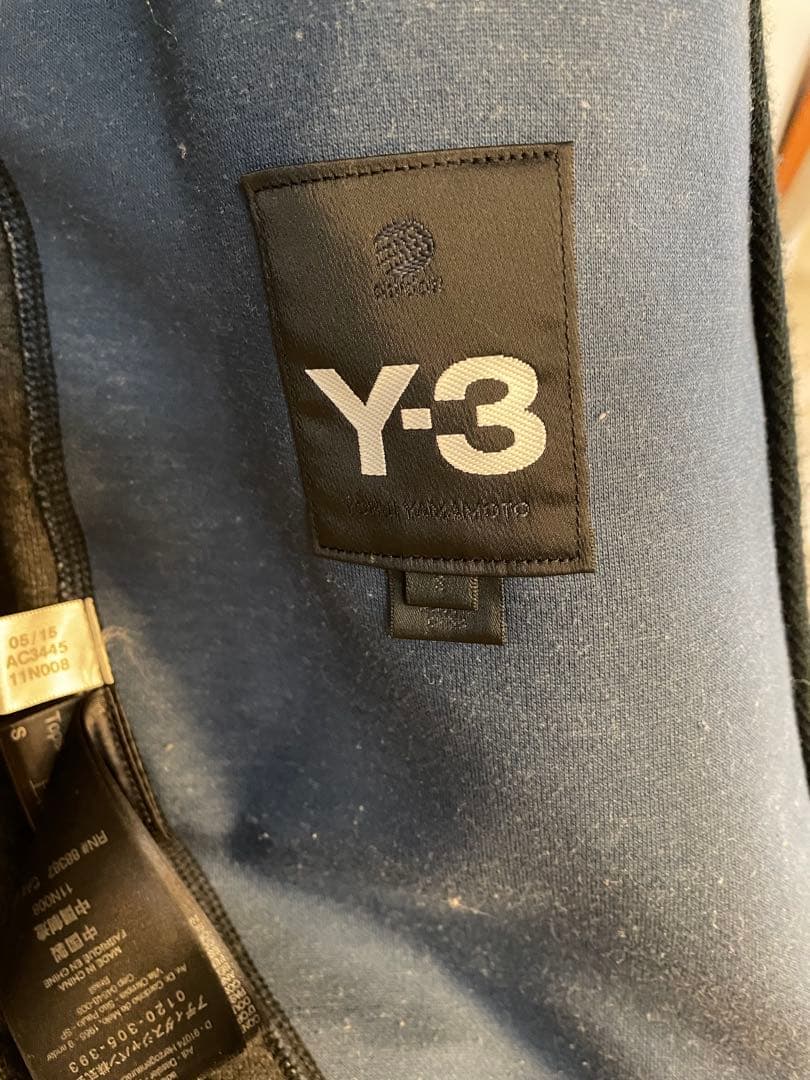 【お値引き】Y-3 グレー ジップアップジャケット