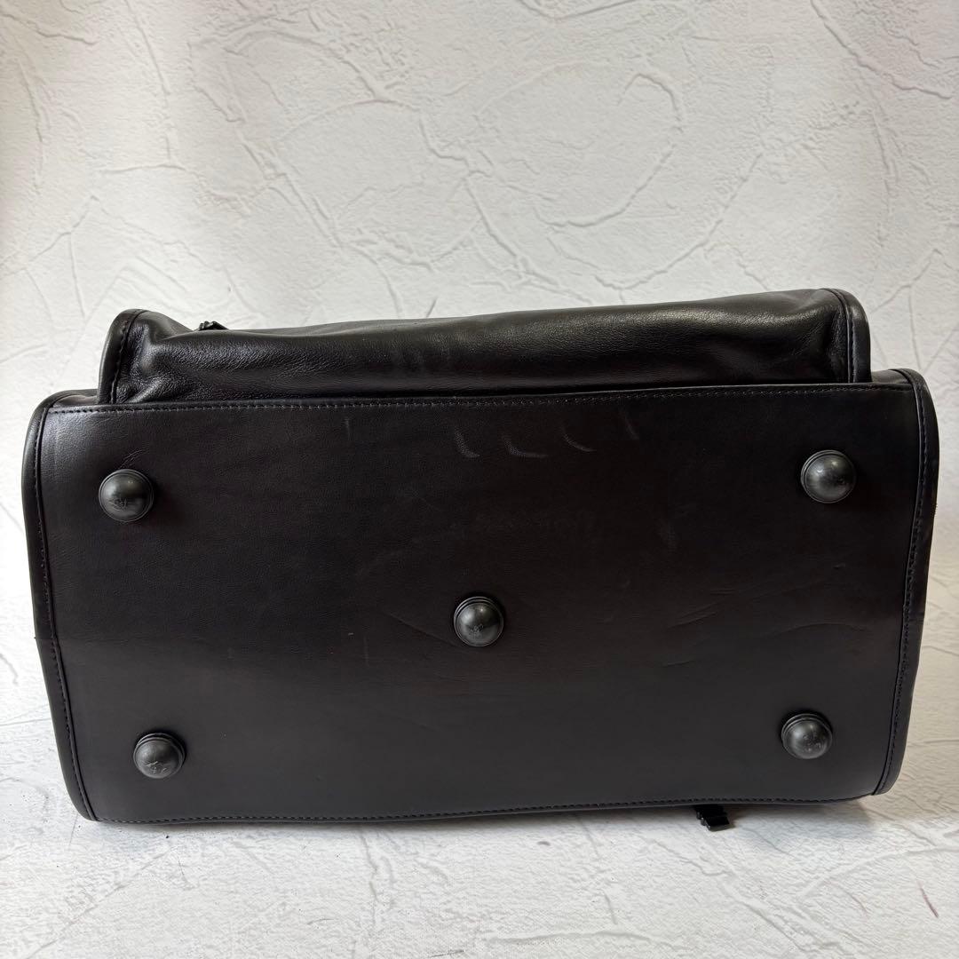 【希少】トゥミ ボストンバッグ ゴルフバッグ 2way 本革 レザー ブラック