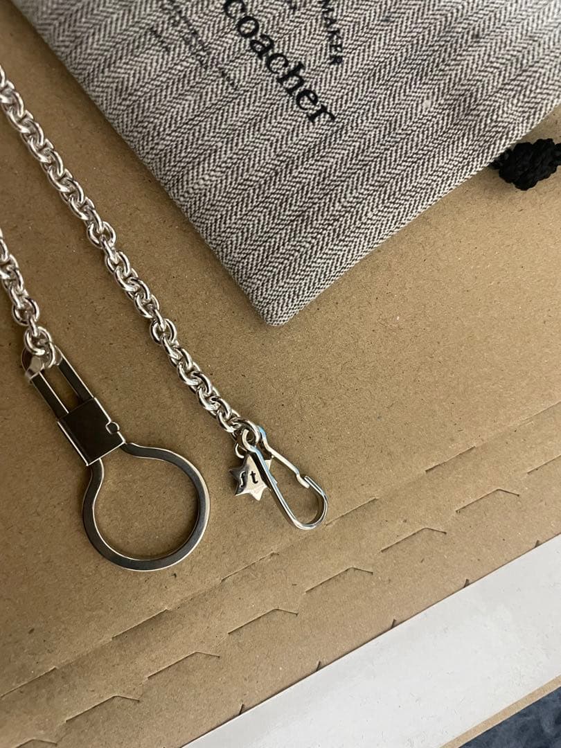 foot the coacher シルバー チェーンネックレス
