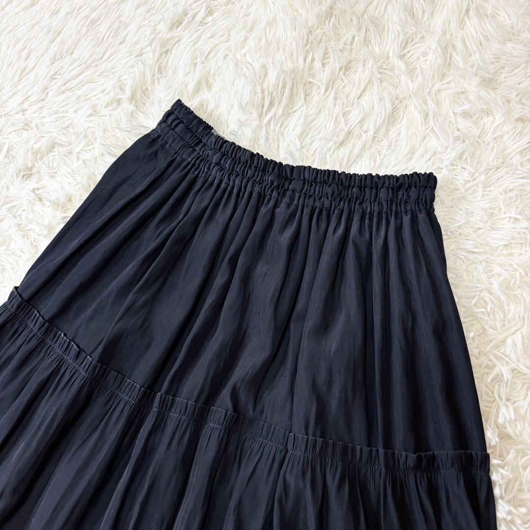 美品✨2WAY ブルーレーベルクレストブリッジ　リバーシブル　ロングスカート