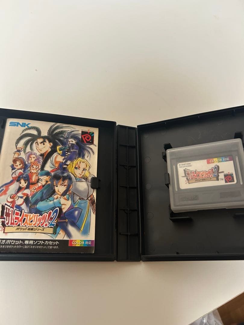 ネオジオポケットカラーソフト　サムライスピリッツ！2 動作確認済み　SNK