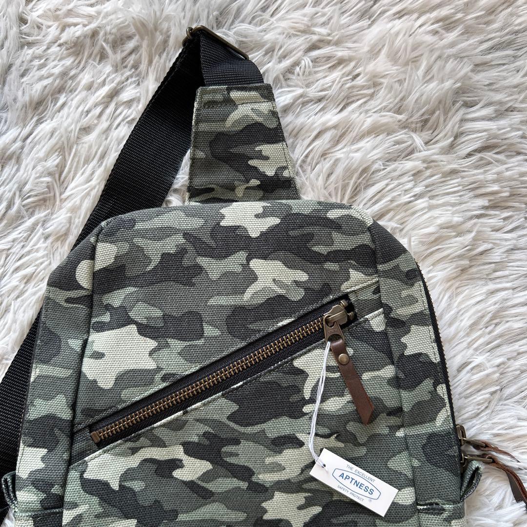 【新品】AYANOKOJI がま口ワンショルダーバッグ 受注生産 カモフラ柄