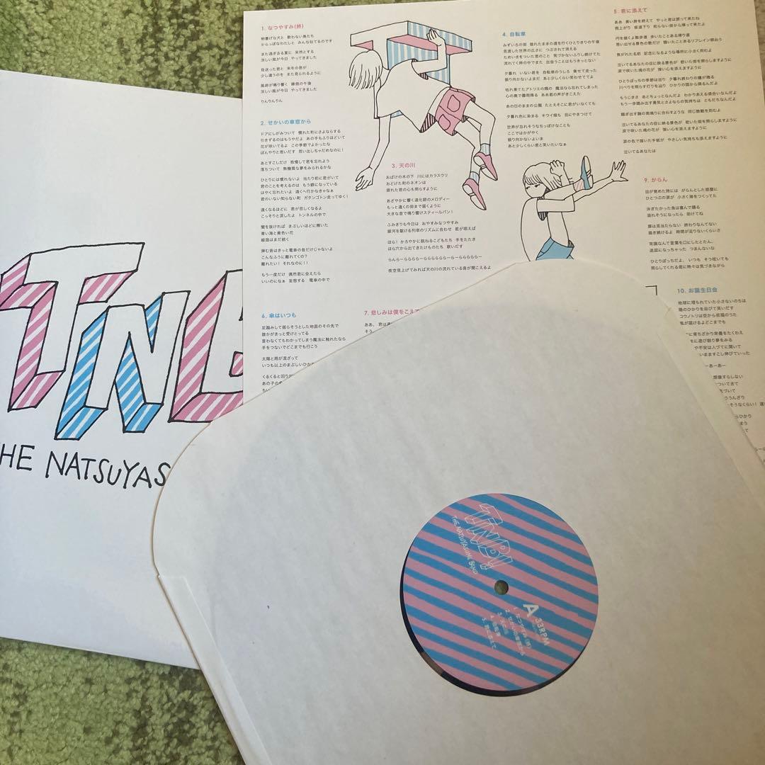 TNB! THE NATSUYASUMI BAND レコードLP 中川理沙