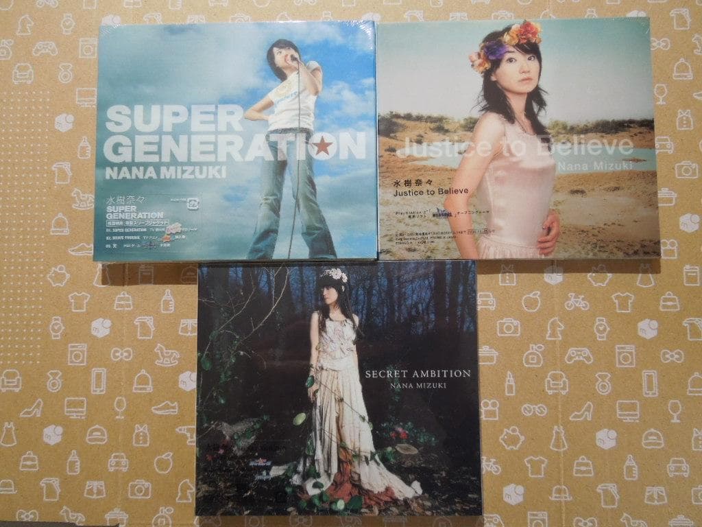 水樹奈々×新品・未開封×初回盤　9枚セット　バラ売り不可