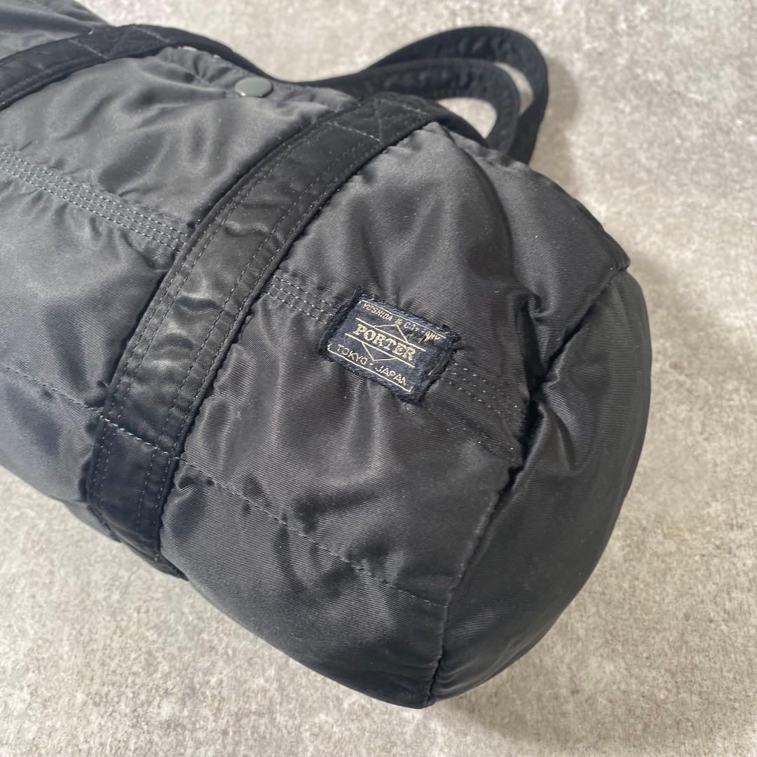 PORTER ポーター　ボストンバッグ　ミニ　タンカー　ナイロン　ブラック　黒